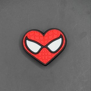 (5/$15) Spiderman Croc Charm